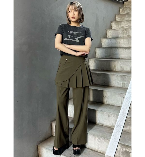 MURUA「カットオフストレートパンツ」|その他|