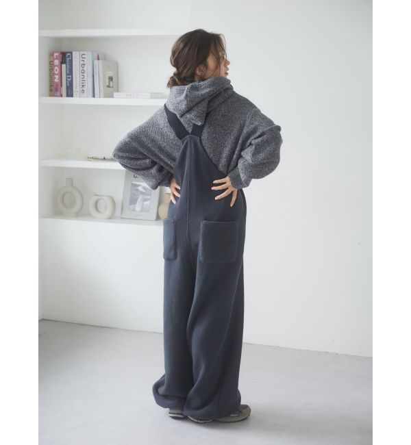 Ungrid「フリースオーバーオール」|その他|
