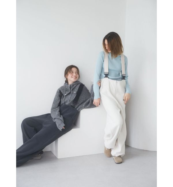 Ungrid「フリースオーバーオール」|その他|