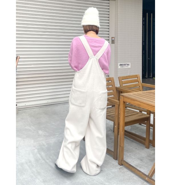 Ungrid「フリースオーバーオール」|その他|