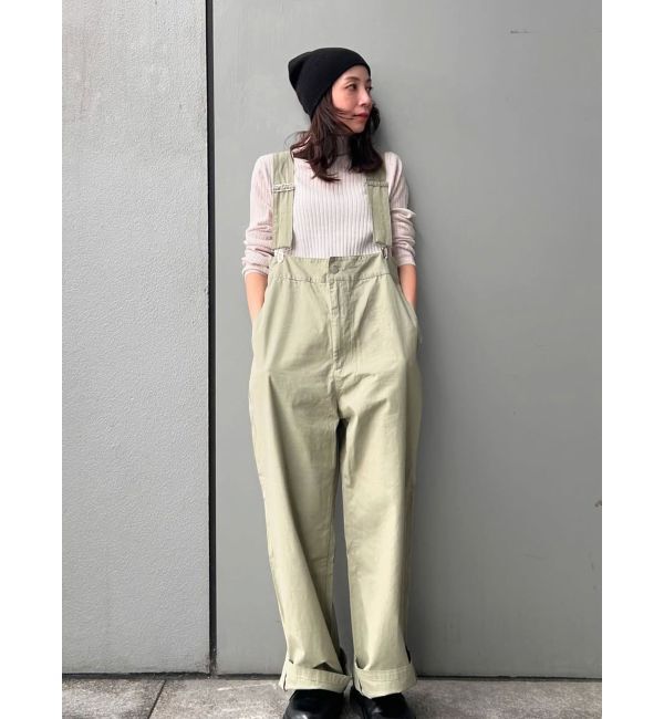 Ungrid「ミリタリーサロペット」|オールインワン|