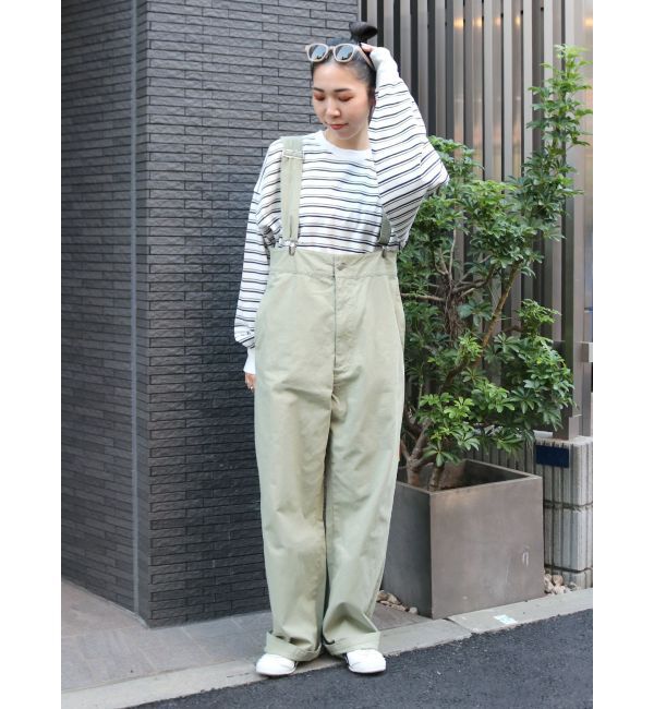 Ungrid「ミリタリーサロペット」|オールインワン|