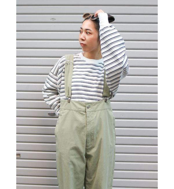 Ungrid「ミリタリーサロペット」|オールインワン|