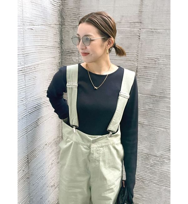 Ungrid「ミリタリーサロペット」|オールインワン|