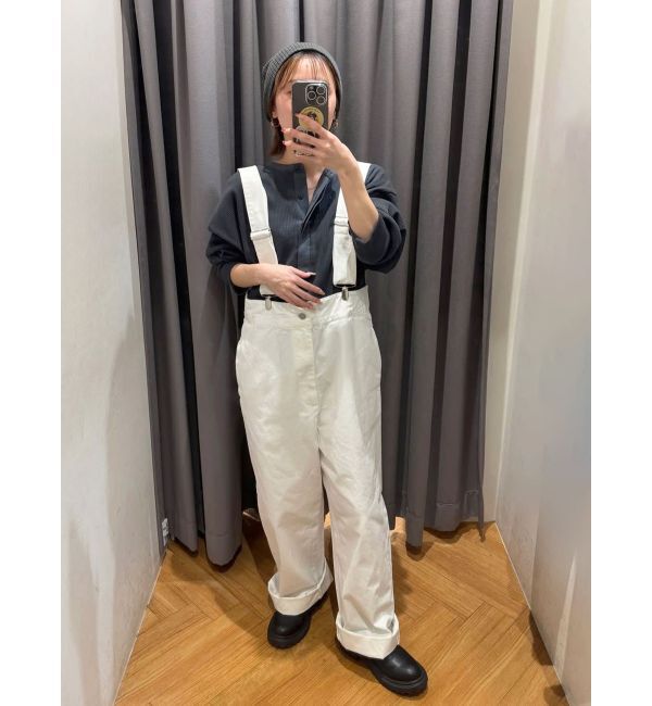 Ungrid「ミリタリーサロペット」|オールインワン|