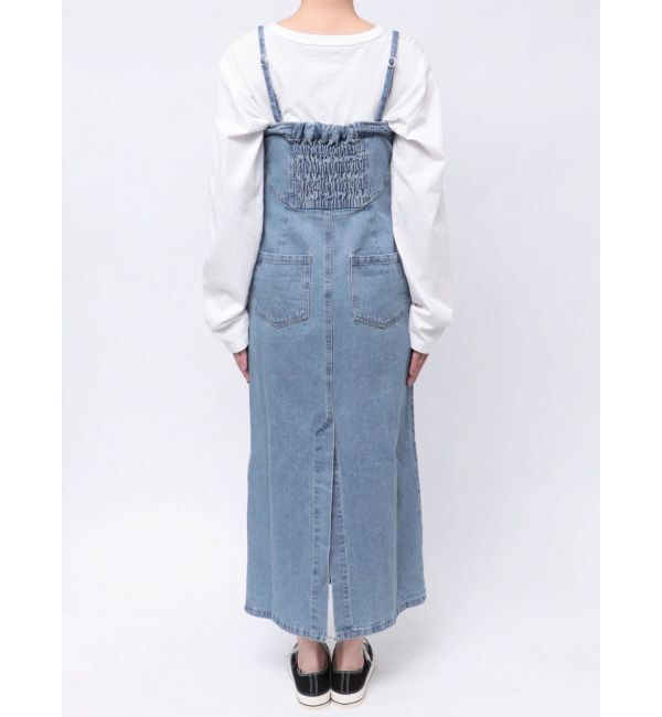 Ungrid「デニムベアワンピース」|ワンピース|