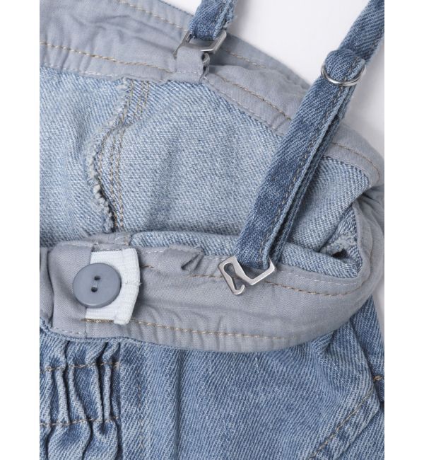 Ungrid「デニムベアワンピース」|ワンピース|