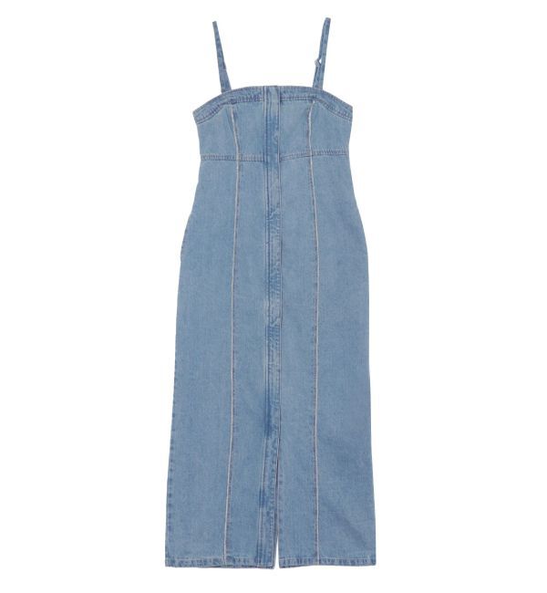 Ungrid「デニムベアワンピース」|ワンピース|