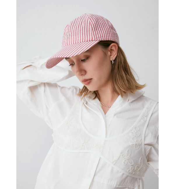 Ungrid「シアーエンブロイダリービスチェ」|シャツ・ブラウス|