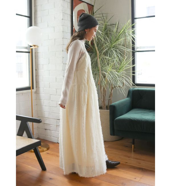 Ungrid「ジャカードキャミワンピース」|ワンピース|