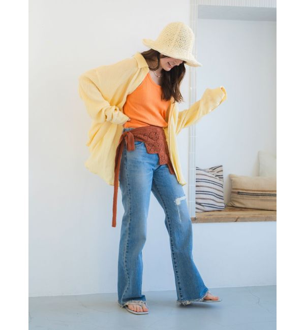 Ungrid「ニットデザインスカート」|その他|