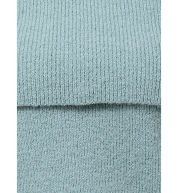 LAGUNAMOON「オフショルフレアスリーブニットプルオーバー」|ニット・セーター|