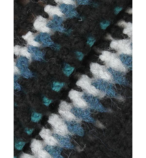 EVRIS「ボーダーメッシュショートニットトップス」|ニット・セーター|