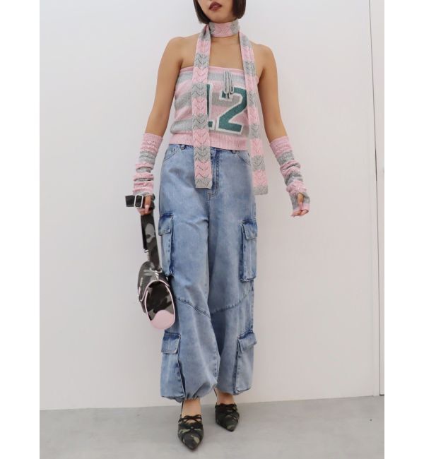 EVRIS「ストールSETニットトップス」|ニット・セーター|