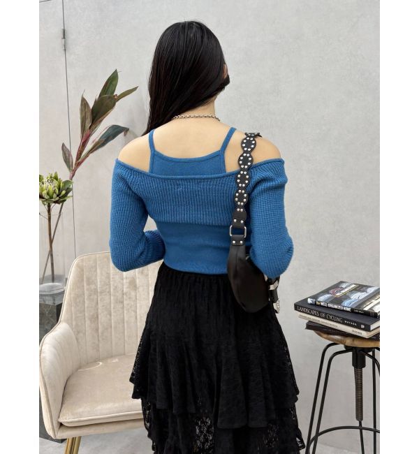 EVRIS「マルチウェイオフショルニットトップス」|ニット・セーター|