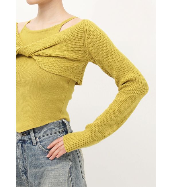 EVRIS「マルチウェイオフショルニットトップス」|ニット・セーター|