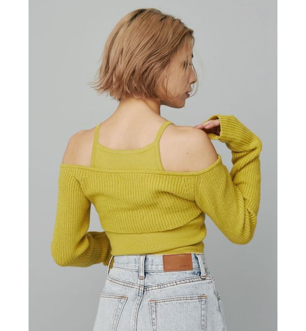EVRIS「マルチウェイオフショルニットトップス」|ニット・セーター|