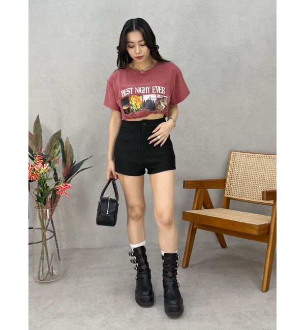 EVRIS「フロントフォトBIG Tシャツ」|Tシャツ・カットソー|