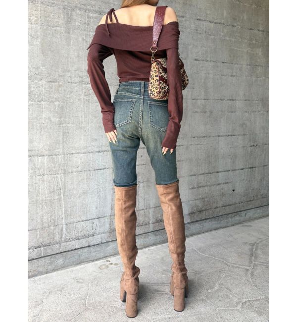 EVRIS「ヴィンテージライクストレッチスキニーデニムパンツ」|デニム|