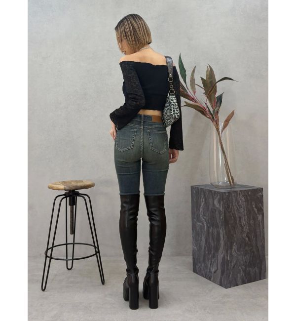 EVRIS「ヴィンテージライクストレッチスキニーデニムパンツ」|デニム|