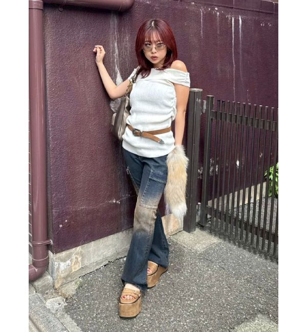 EVRIS「BIGフェイクファーしっぽチャーム」|チャーム・キーホルダー|