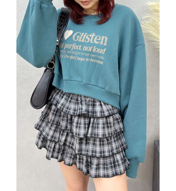 EVRIS「グラフィックショートスウェット」|スウェット・ジャージ|