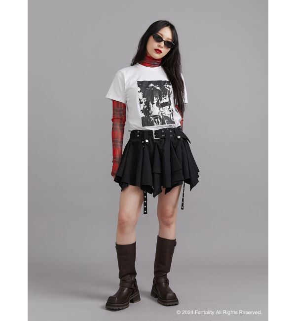 jouetie「【JANIS】Distressed photo print t-shirts【コラボ】」|Tシャツ・カットソー|