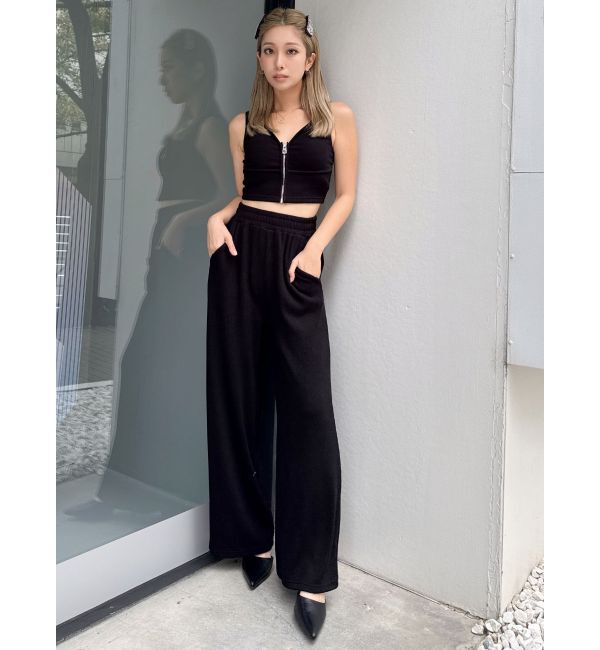 GYDA「リップルプリーツリラックスワイドパンツ【SETUP着用可】」|その他|