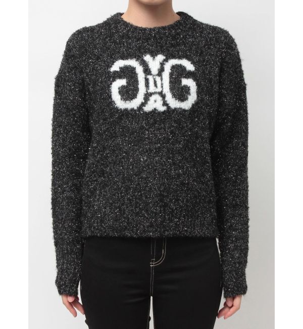 GYDA「Symmetry GYDA jacquardニットトップス」|ニット・セーター|