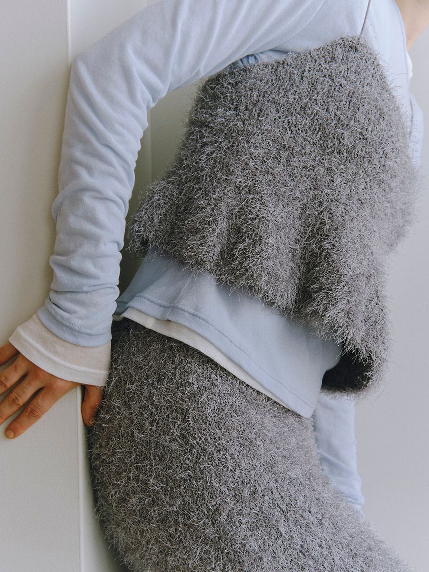 emmi atelier「オーガニックコットン強撚天竺トップス」|Tシャツ・カットソー|