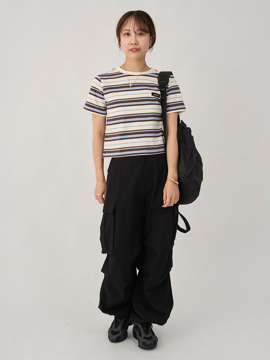 emmi atelier「マルチボーダーＴシャツ」|Tシャツ・カットソー|