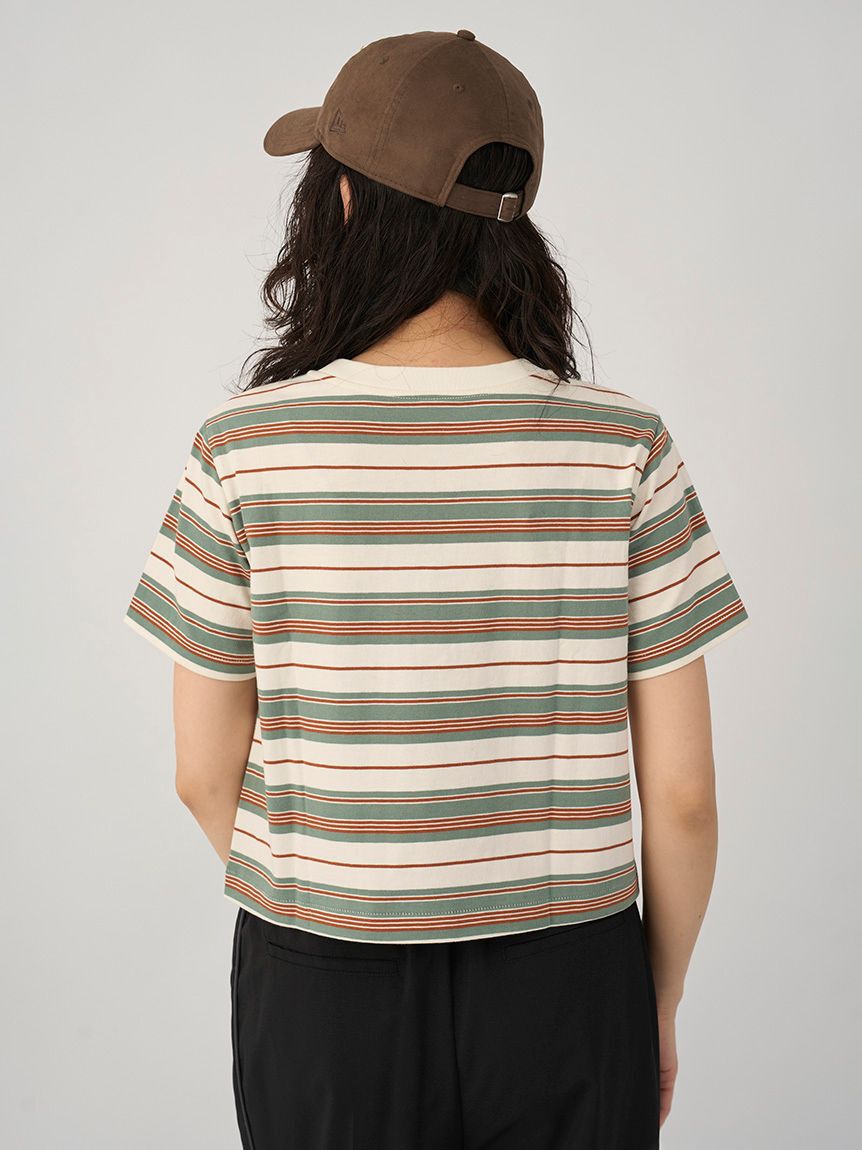 emmi atelier「マルチボーダーＴシャツ」|Tシャツ・カットソー|