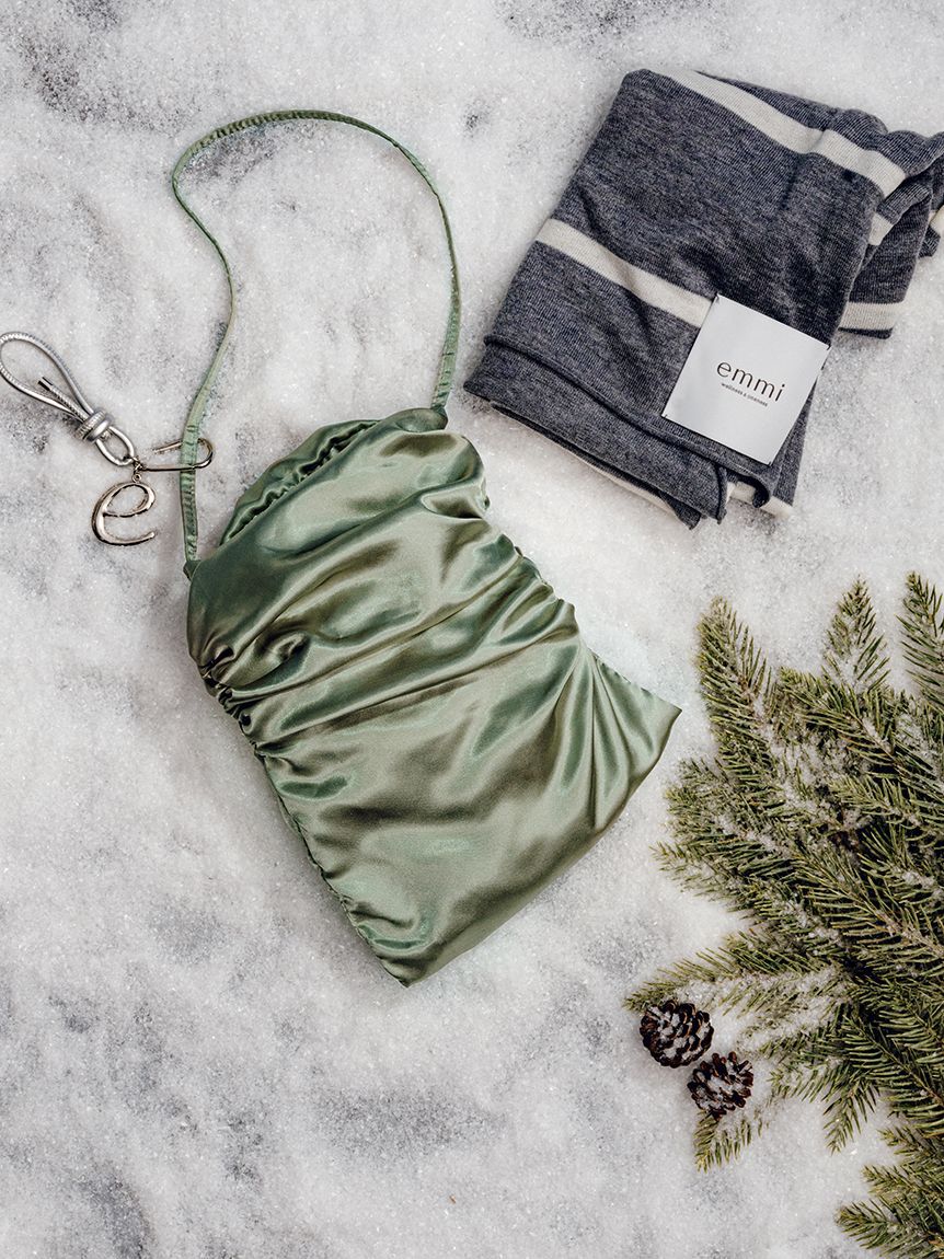 emmi atelier「【セットアイテム】HOLIDAYギフトセット」|ブランケット|