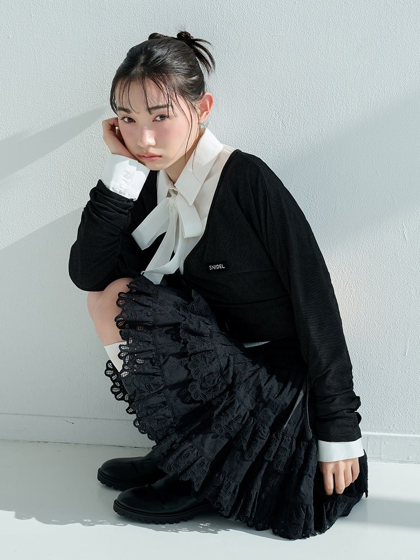 SNIDEL「コットンフリルスカショーパン」|その他|