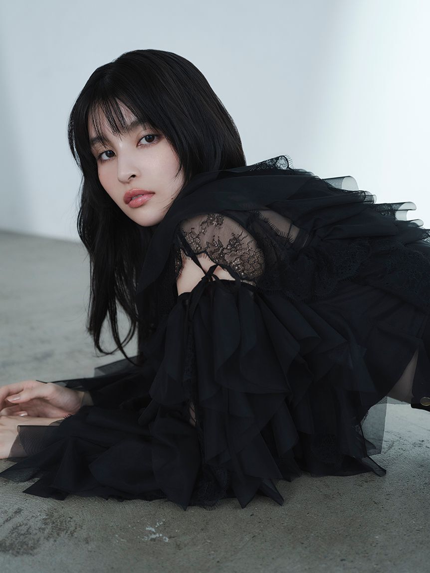 FRAY I.D「Multi wayチュールフリルブラウス」|シャツ・ブラウス|