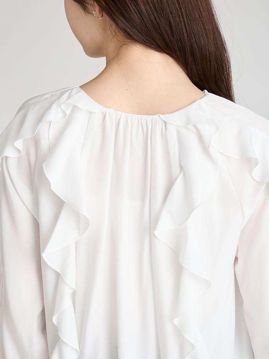 CELFORD「ラッフルブラウス」|シャツ・ブラウス|