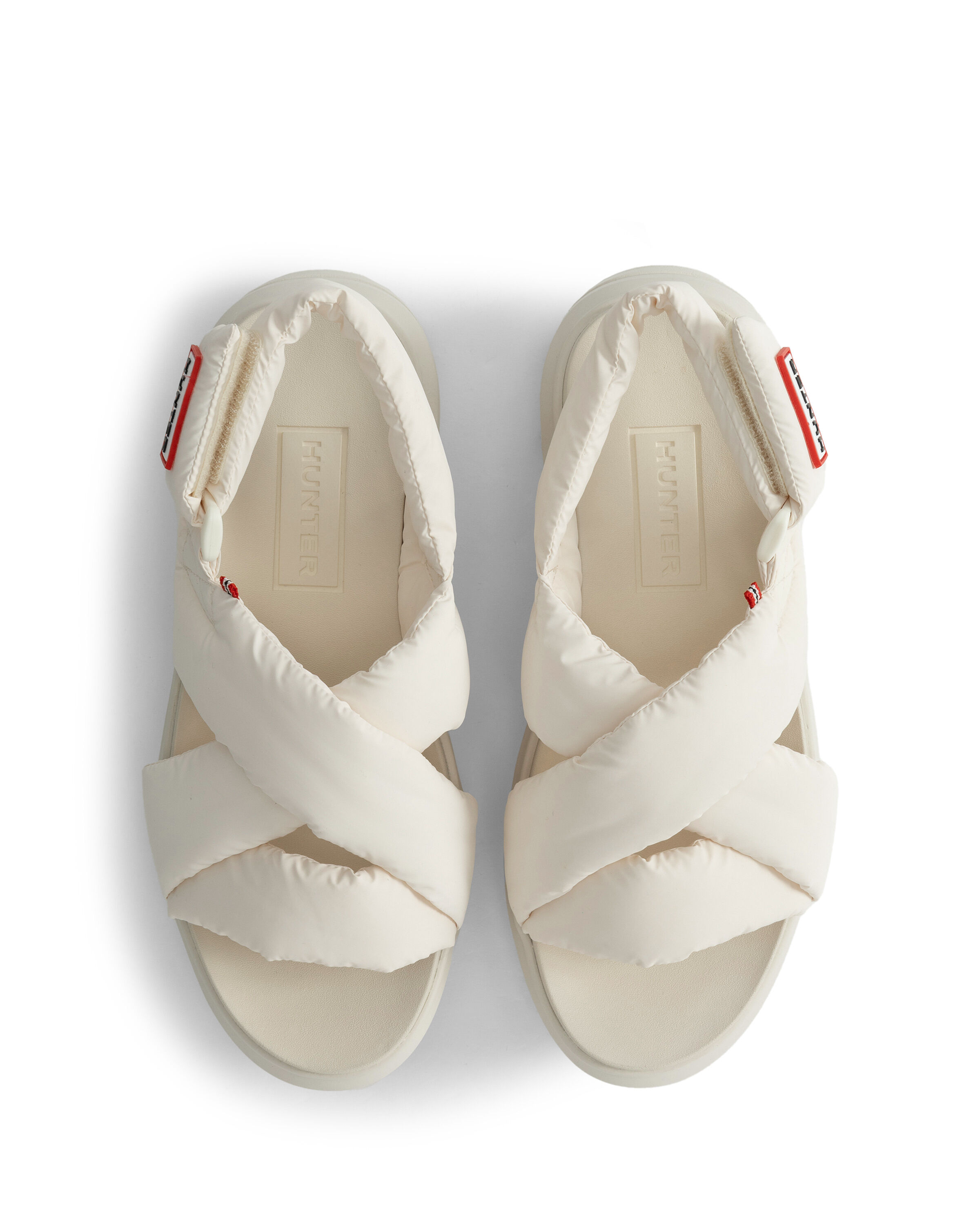 HUNTER「ユニセックス シティ リベル パフド クロスオーバー サンダル」|サンダル|