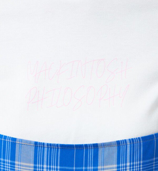 MACKINTOSH PHILOSOPHY「ライティングロゴTシャツ」|Tシャツ・カットソー|