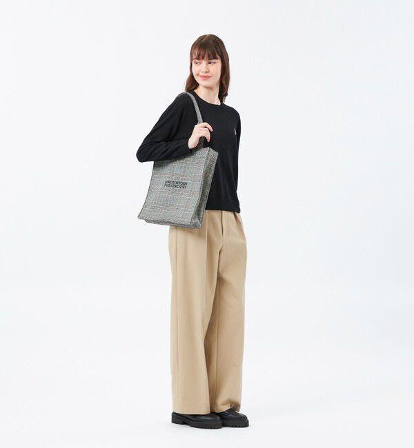 MACKINTOSH PHILOSOPHY「【WEB&一部店舗限定】バッキンガムベア ワッペンクルーネックニット」|ニット・セーター|