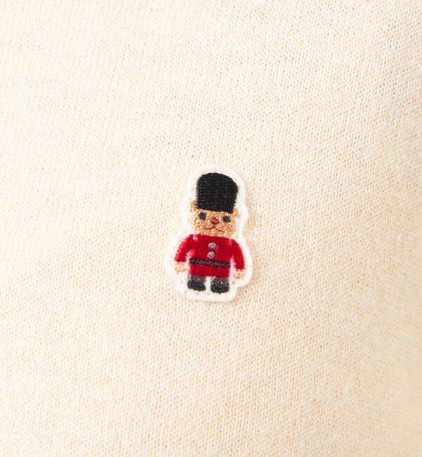 MACKINTOSH PHILOSOPHY「【WEB&一部店舗限定】バッキンガムベア ワッペンクルーネックニット」|ニット・セーター|
