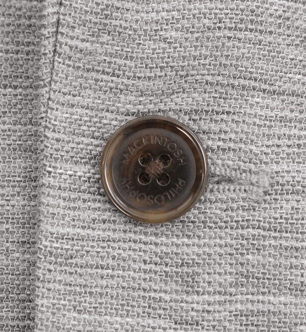 MACKINTOSH PHILOSOPHY「テーラードジャージージャケット 杢カラミストレッチ」|テーラードジャケット|