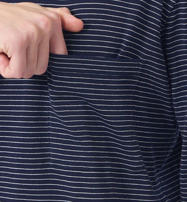 MACKINTOSH PHILOSOPHY「【WEEKENDER】セミルーズロンT ナローボーダー天竺」|Tシャツ・カットソー|