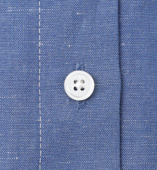 MACKINTOSH PHILOSOPHY「ハケメコットンリネンフリルカラーブラウス」|シャツ・ブラウス|