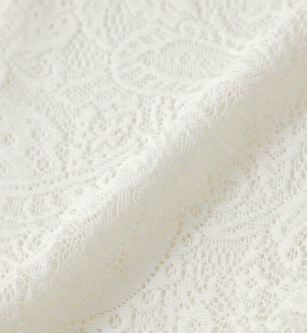  「ペイズリーレースショートスリーブシャツ」|シャツ・ブラウス|