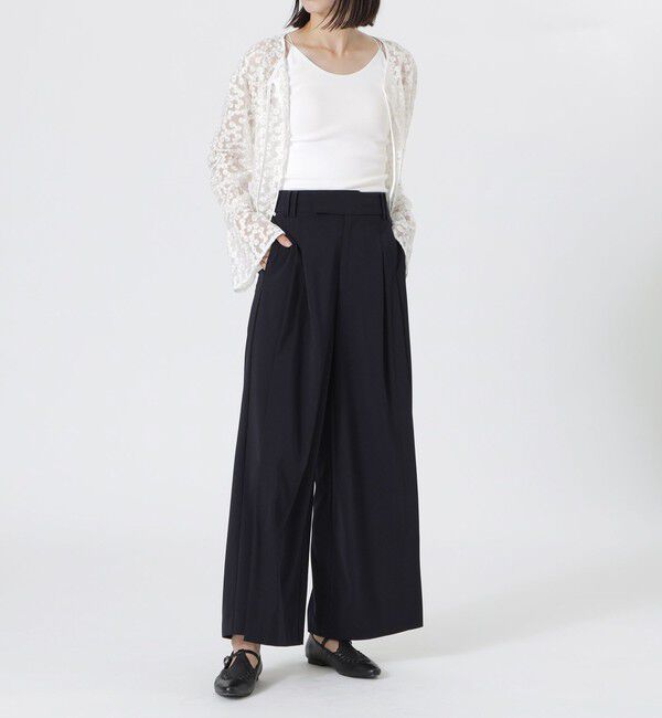  「フラワーチュールレースブラウス」|シャツ・ブラウス|