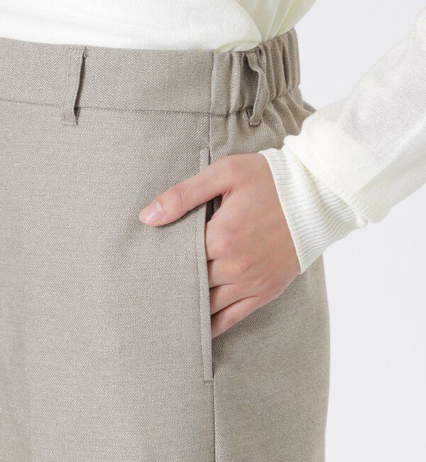  「ラメツイルストレートパンツ」|その他|