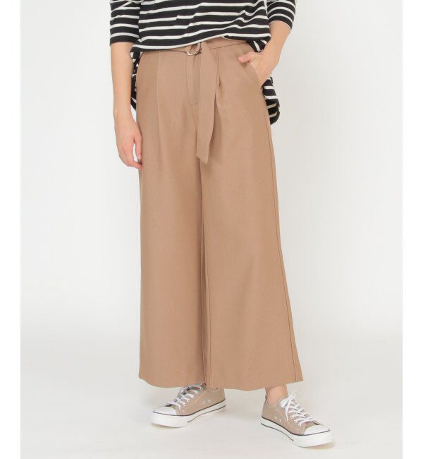 ikka「RENU ウーリッシュサーモリボンパンツ」|その他|