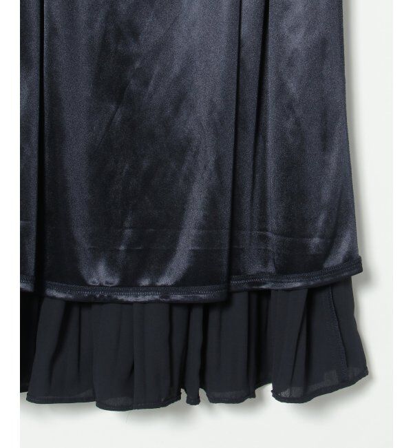 IKKA LOUNGE「シフォンプリーツスカート」|スカート|