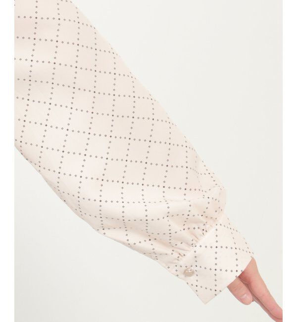 IKKA LOUNGE「【洗濯機で洗える】前後2WAYタイブラウス」|シャツ・ブラウス|