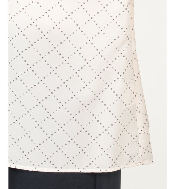 IKKA LOUNGE「【洗濯機で洗える】前後2WAYタイブラウス」|シャツ・ブラウス|